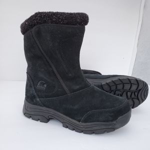 *GUC* SOREL Black Waterfall Waterproof Tall Boot